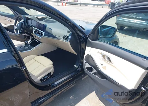 2021 BMW 330I z USA, uszkodzony, nr VIN 3MW5R1J08M8B85097